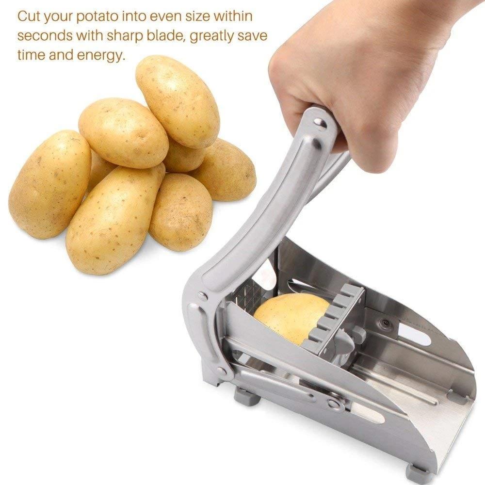 French Fries & Potato Chips Cutter Machine with Blade French Fries & Potato Chips Cutter Machine with Blade
